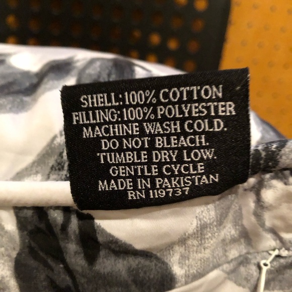 Tahari Home Floral Throw Pillow - Picture 5 of 5